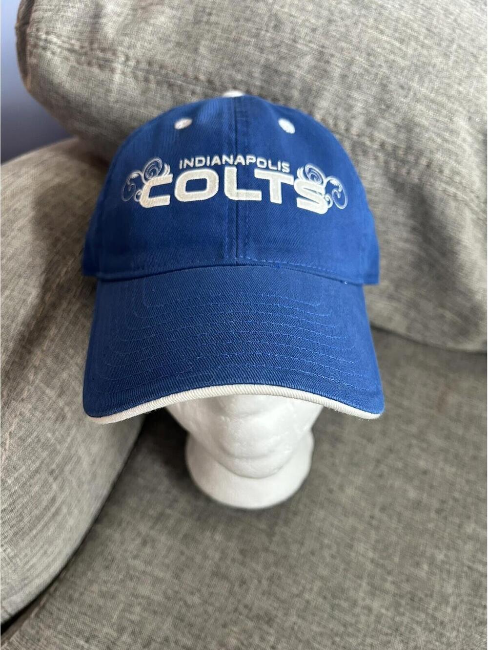 NFL Team Apparel Indianapolis Colts Womens Hat Blue OSFM Cap
